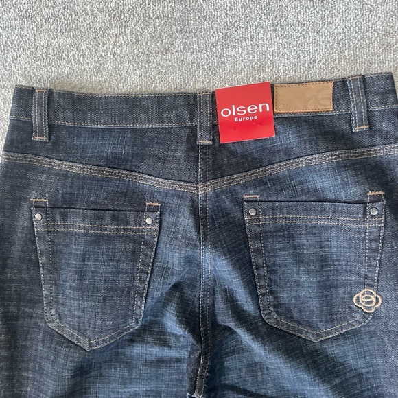 Olsen Europe NWT Lisa Style Straight Leg Jeans - Picture 6 of 10